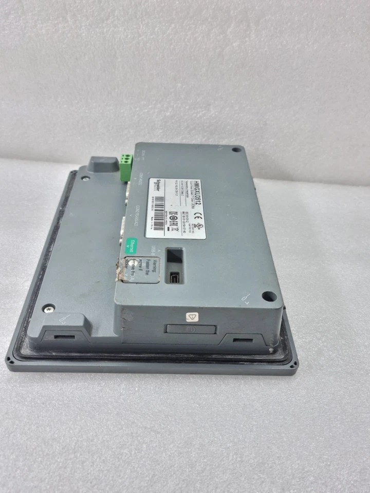 SCHNEIDER HMIGXU3512 TOUCH PANEL SCREEN 7" COLOR DC24V 9.2W (USED WORKING)